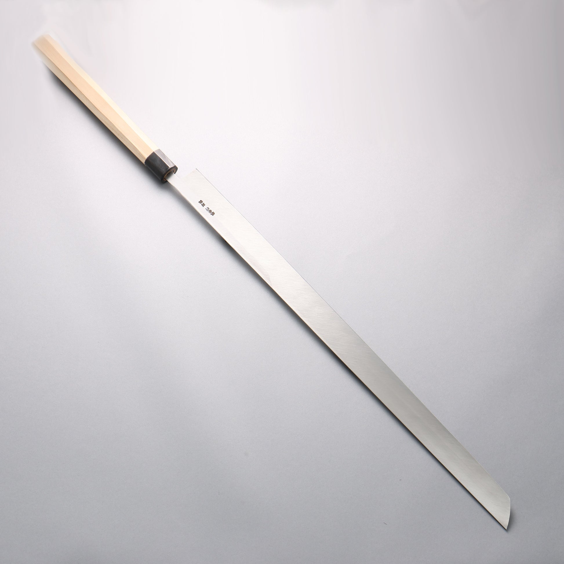 堺 孝行 白ニ鋼 まぐろ切り包丁 600mm - 清助刃物