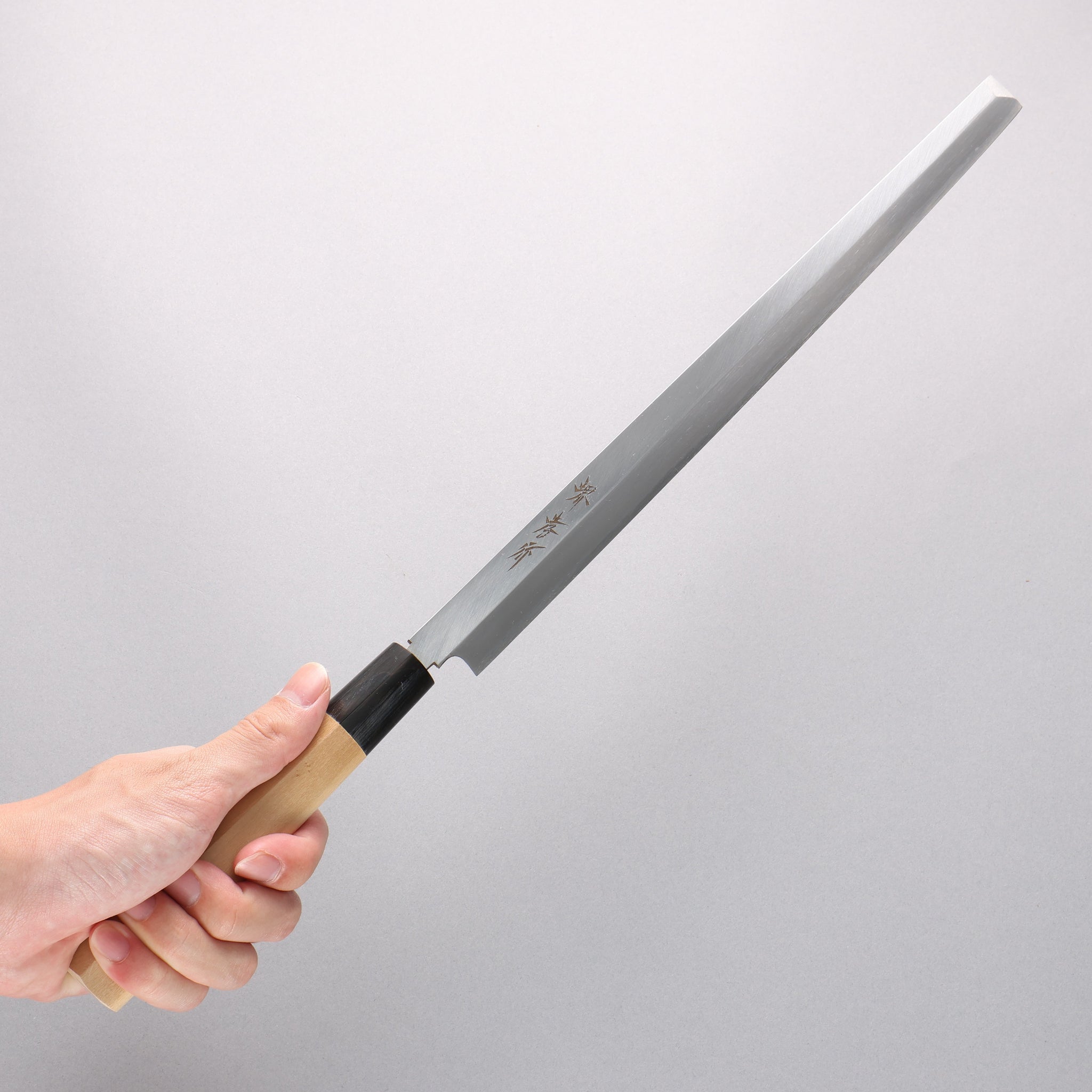 堺 孝行 霞研 白鋼 蛸引包丁 - 清助刃物