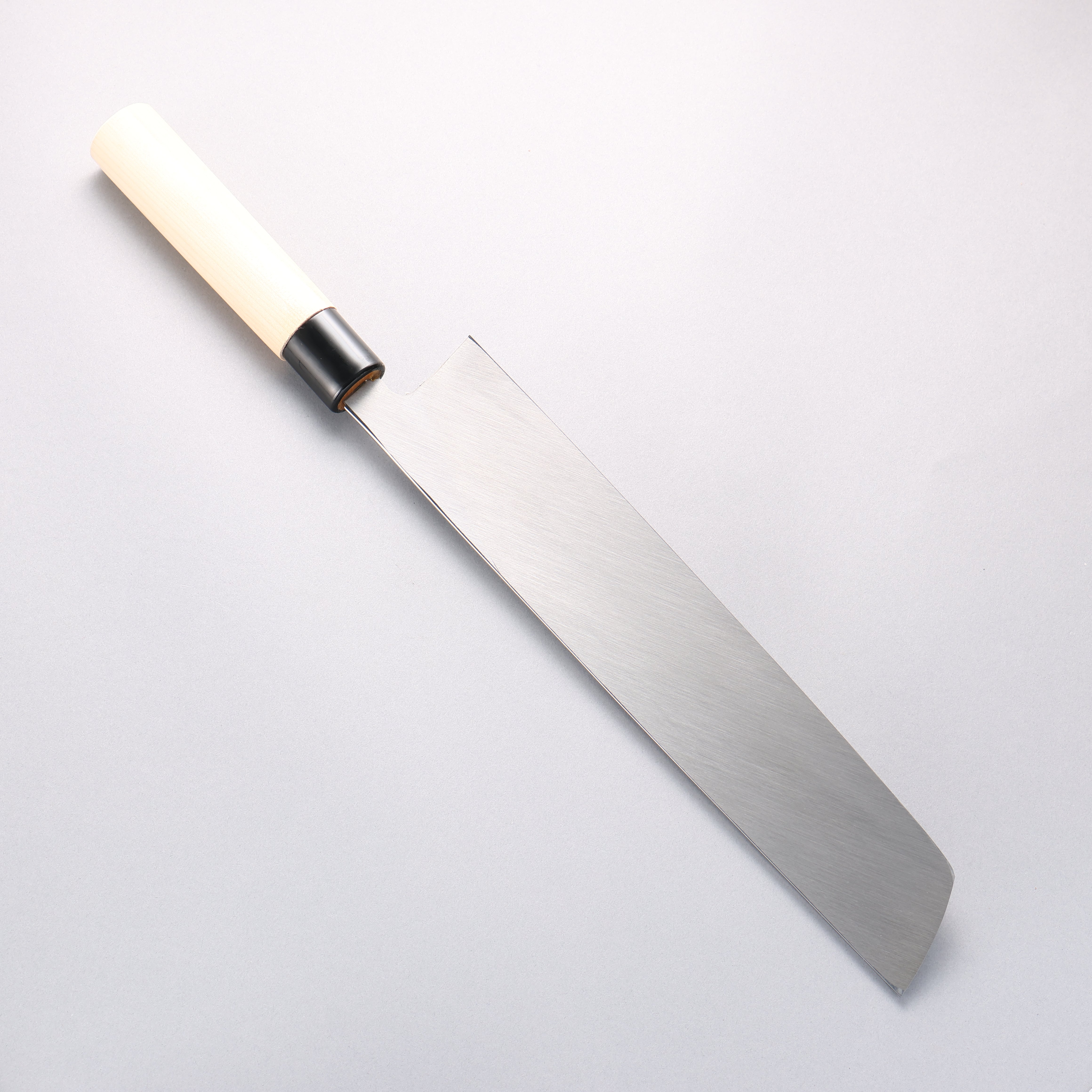 堺 孝行 霞研 白鋼 骨切包丁(鱧切り) 300mm 朴柄 – 清助刃物
