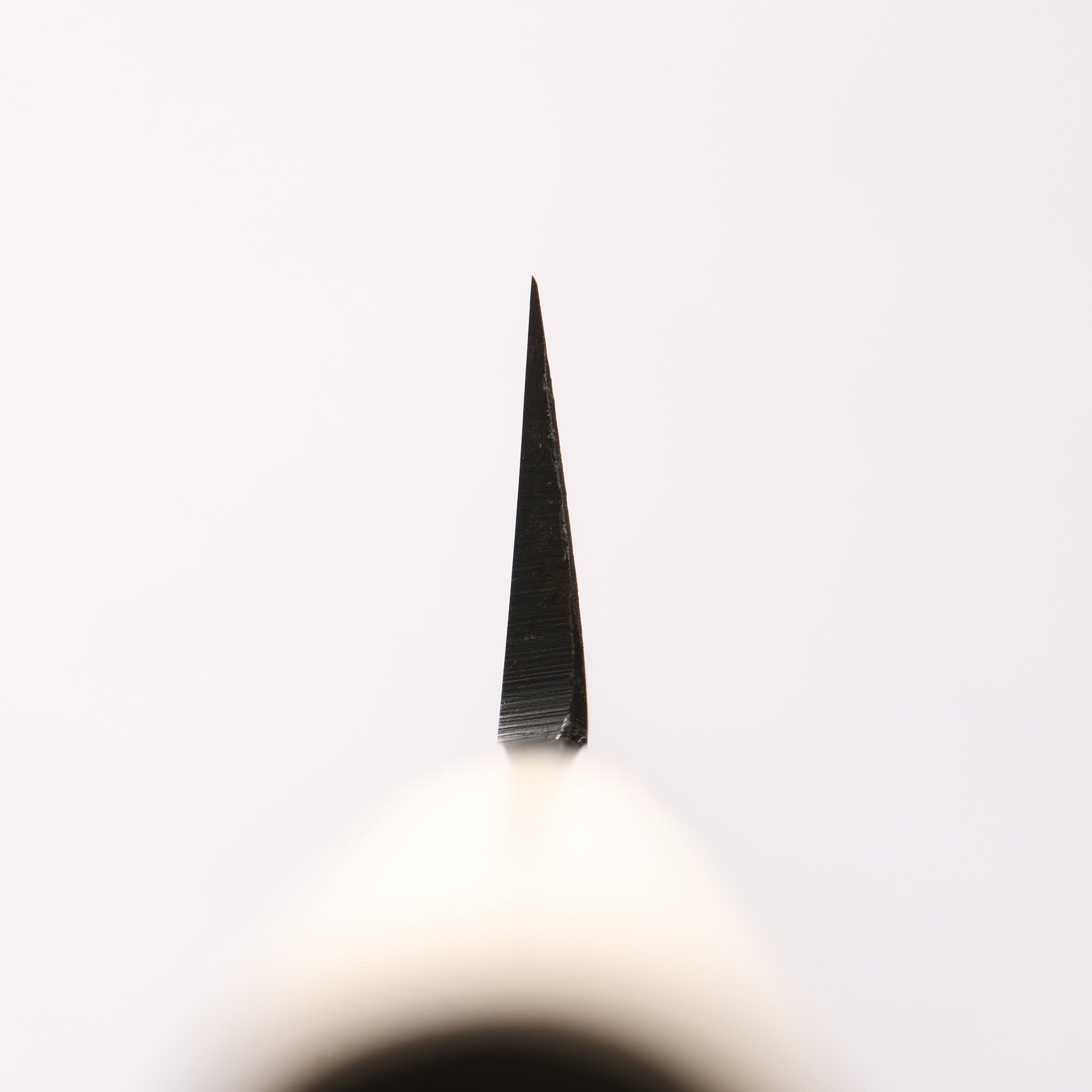 堺 孝行 【左利き用】 霞研 白鋼 柳刃包丁 朴柄 - 清助刃物