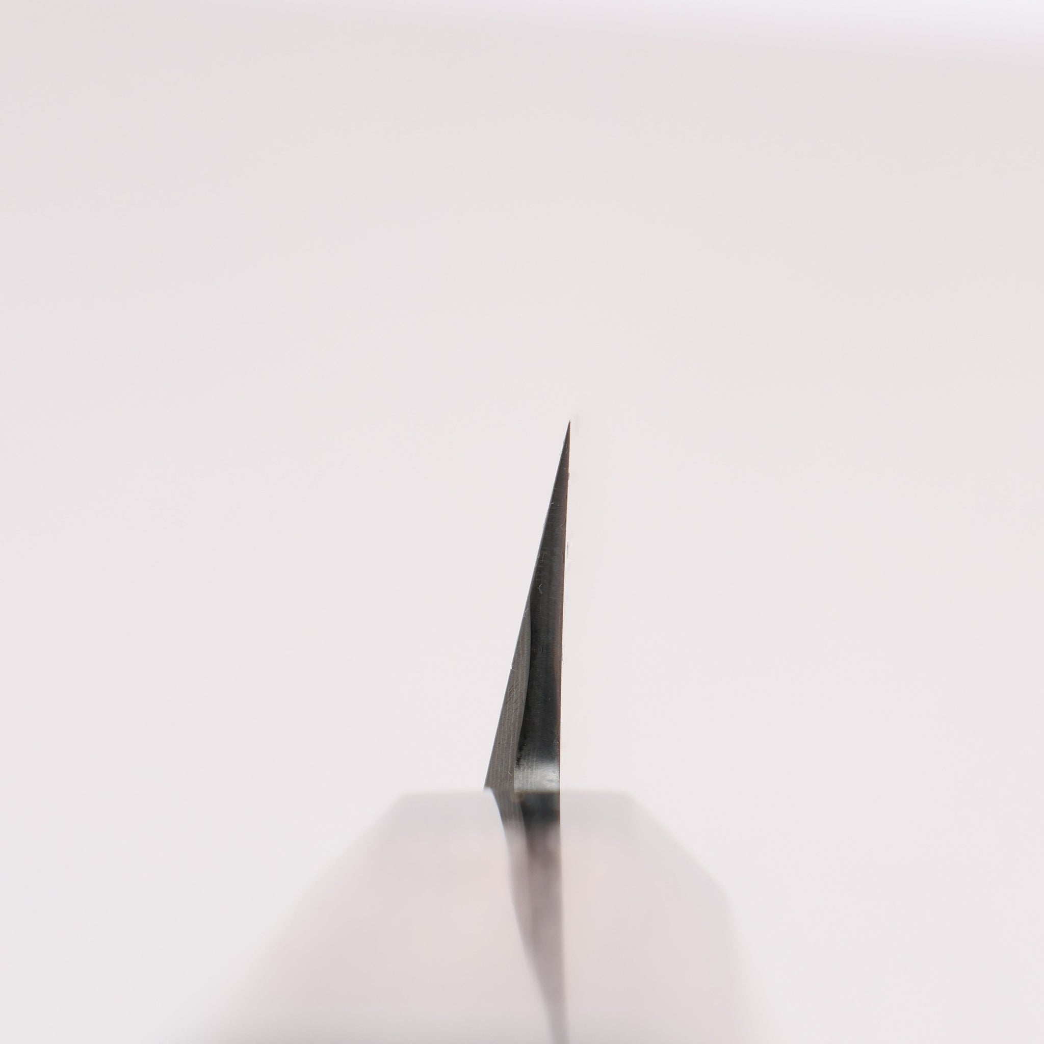 堺 孝行 斬月 炎天 銀三鋼 ダマスカス 先丸柳刃包丁 330mm ウエンジ(両側水牛リング付き）柄 鞘付き - 清助刃物