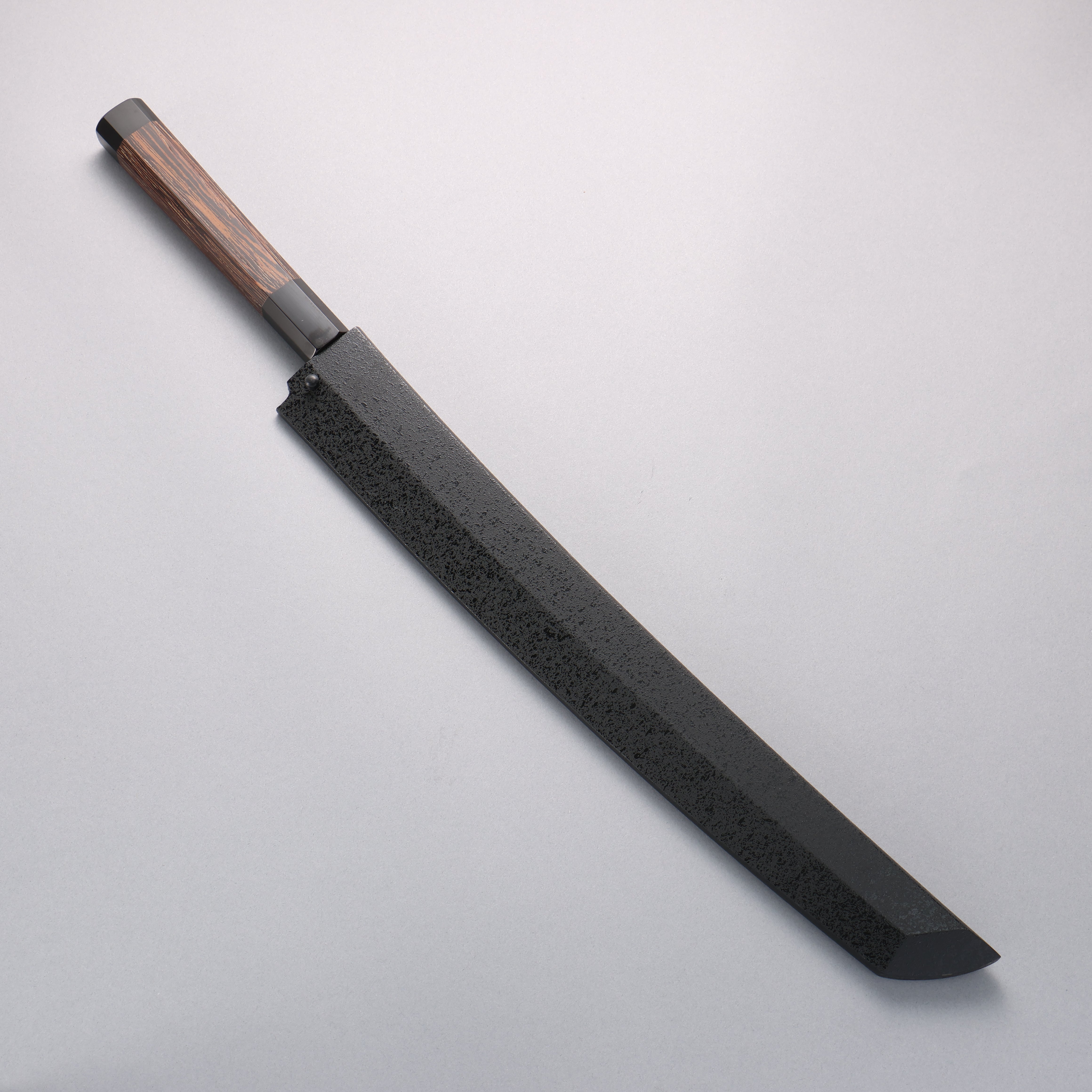 子の日　銀三鋼　墨流しダマスカス　先丸柳刃　330　鞘あり m91973996683_1.jpg?1746170763