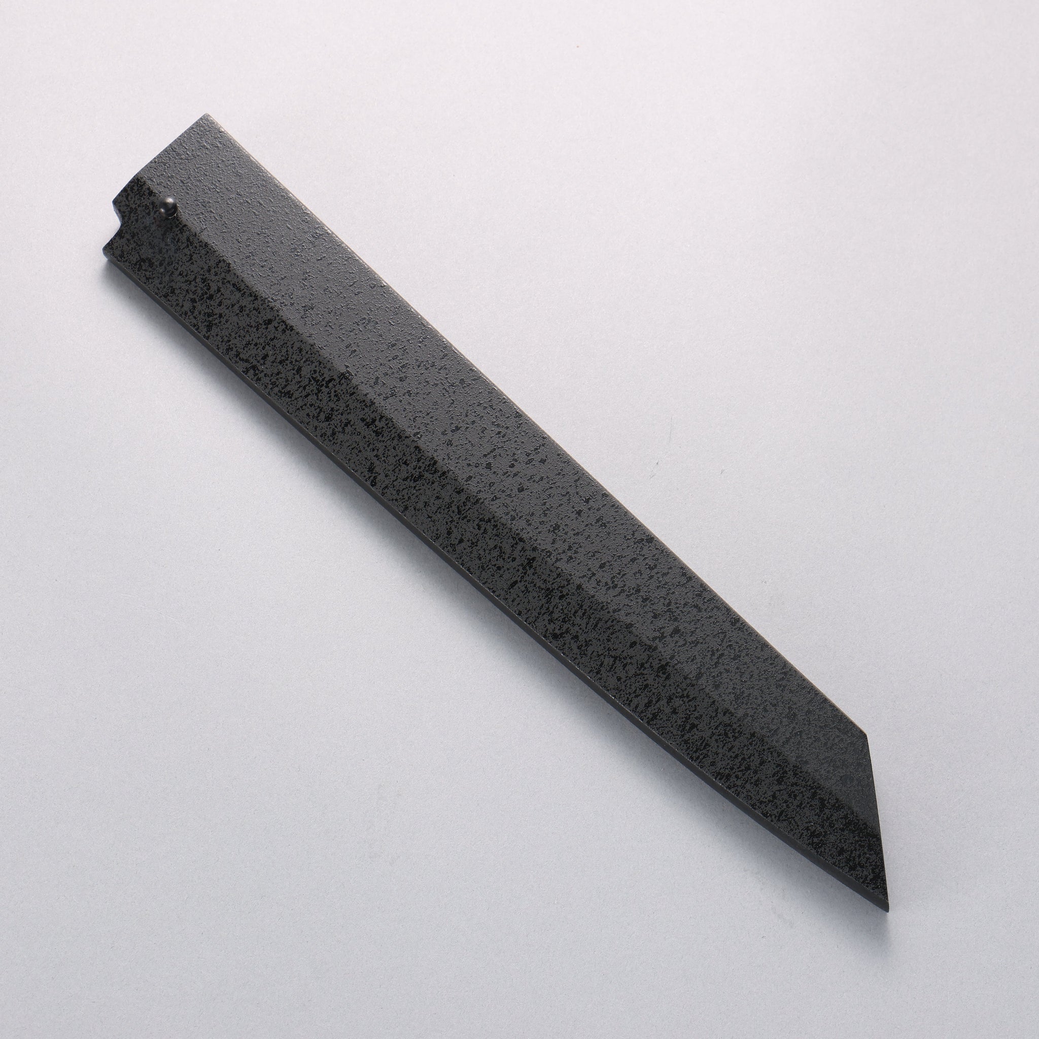 堺 孝行 飛燕 銀三鋼 柳刃包丁 華吹雪 ウエンジ(両側水牛リング付き)柄 鞘付き - 清助刃物