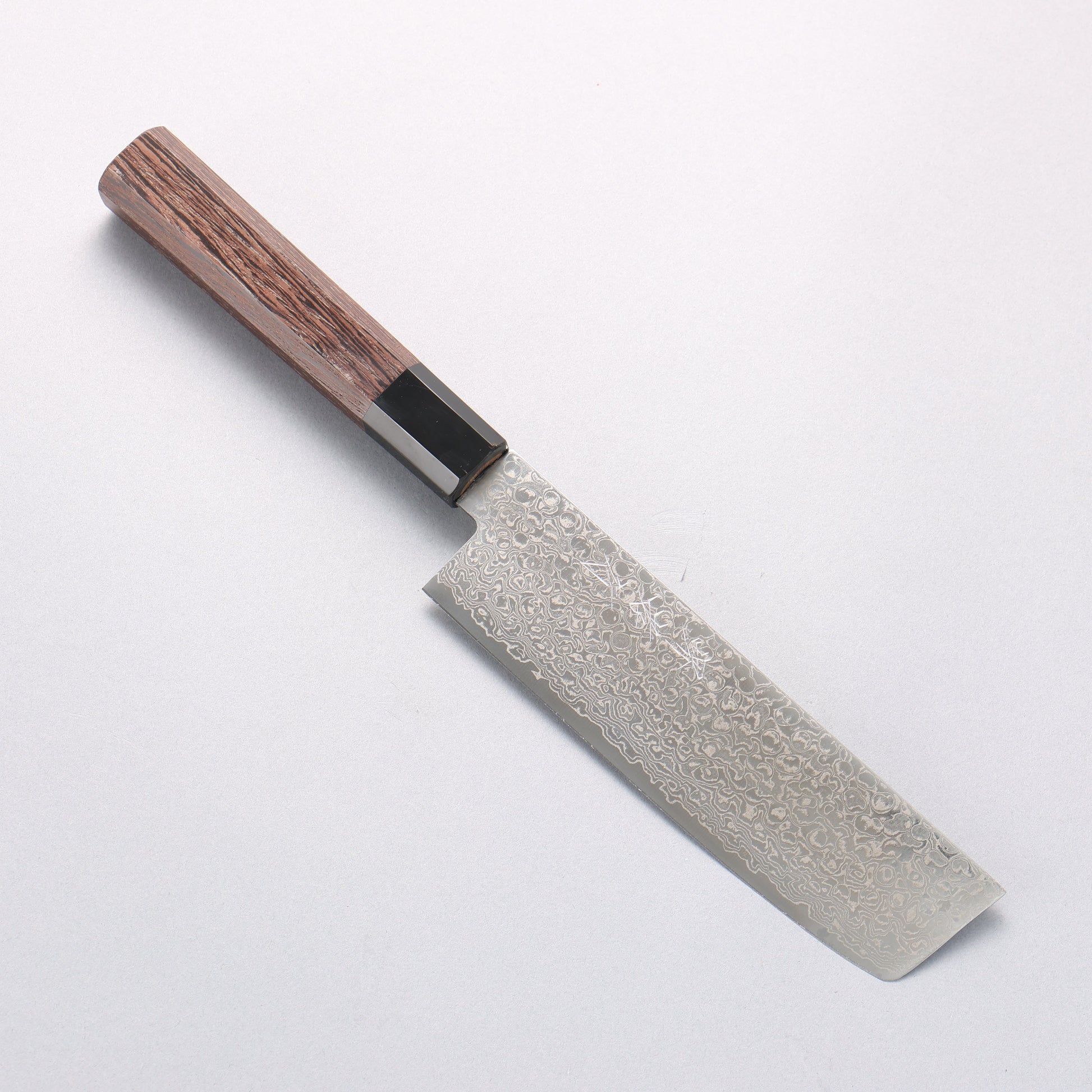堺 孝行 銀河 ZA-18 ダマスカス 菜切包丁 165mm ウェンジ柄 - 清助刃物