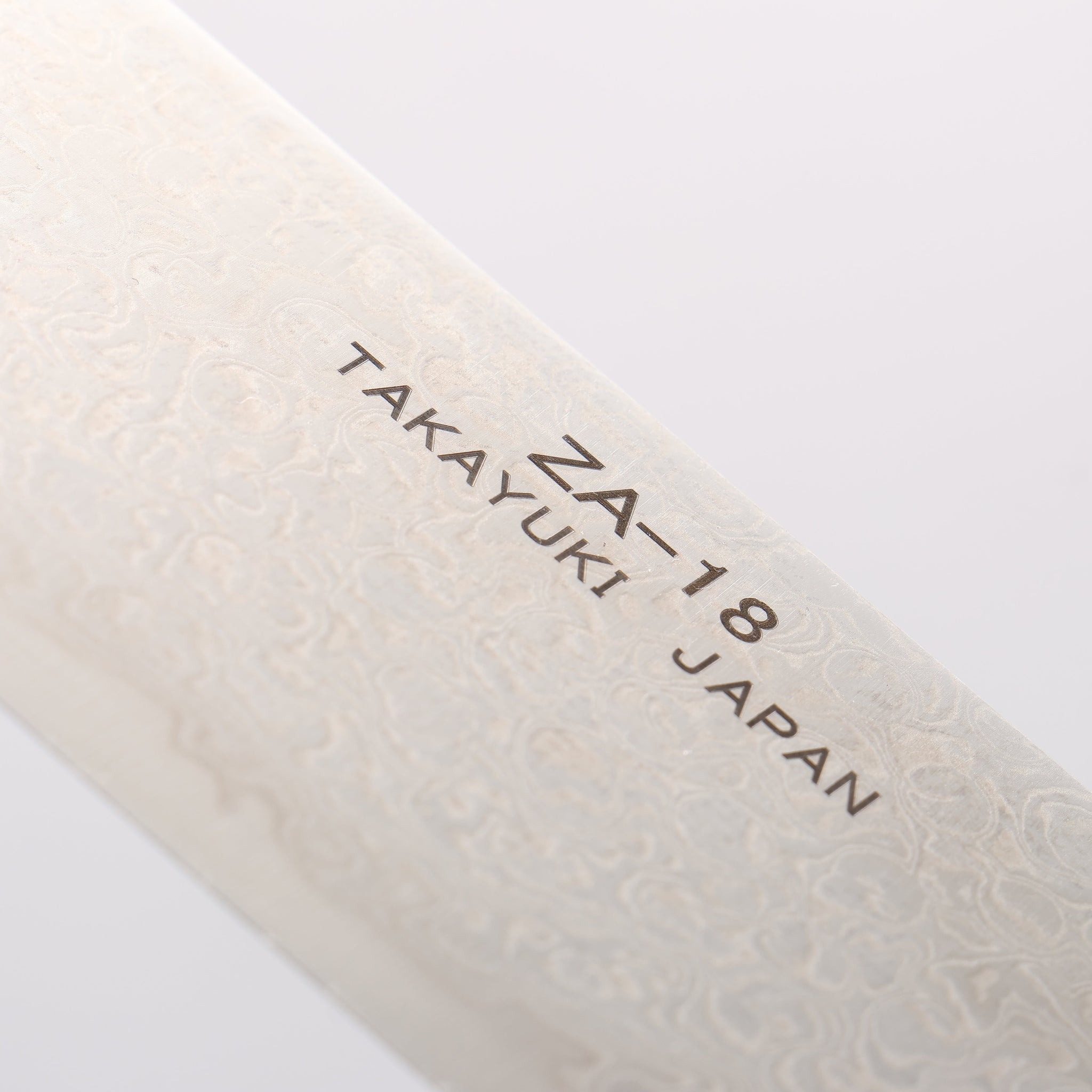 堺 孝行 銀河 ZA-18 ダマスカス 菜切包丁 165mm ウェンジ柄 - 清助刃物