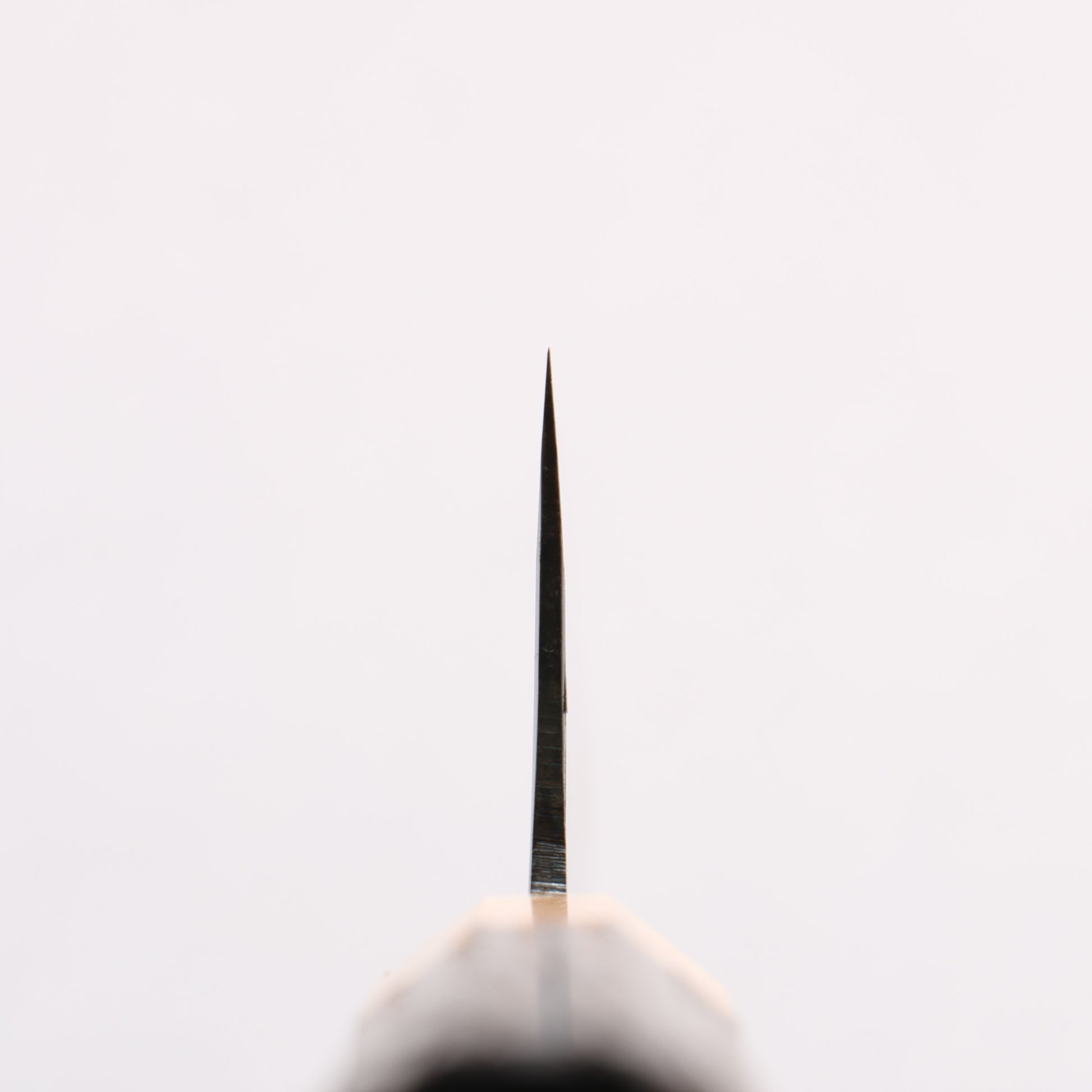 清助 青一鋼 黒仕上げ 三徳包丁 165mm 焼栗 （口輪：サクラ）柄 - 清助刃物