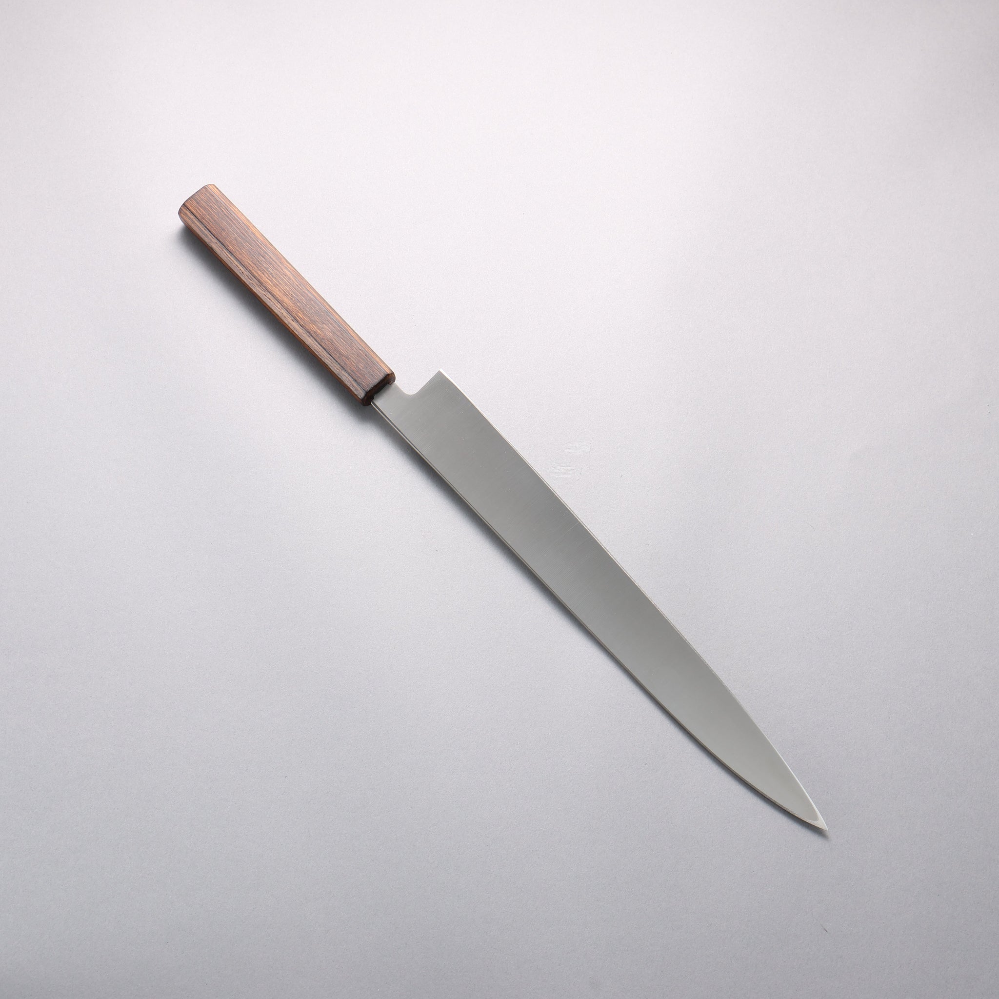 清助 AUS8 柳刃包丁 300mm 樫柄 - 清助刃物