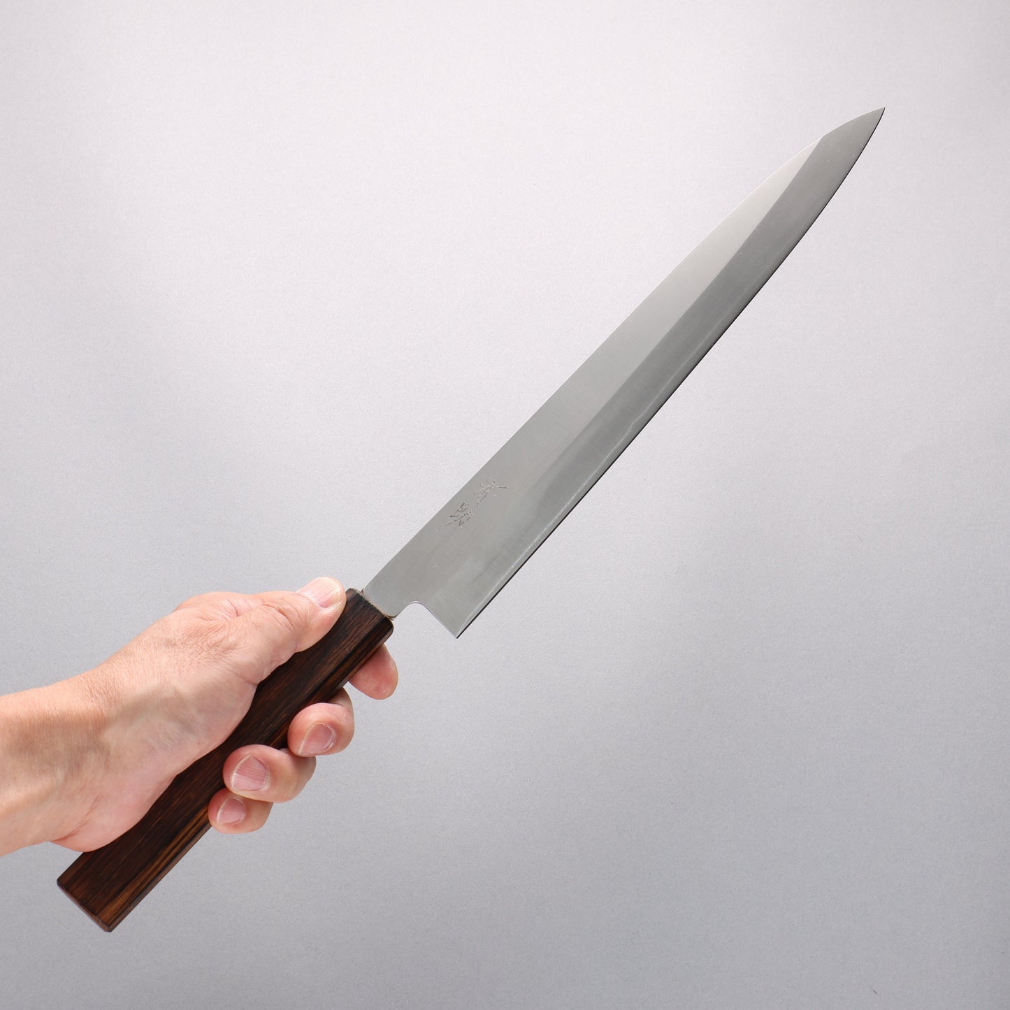 清助 AUS8 柳刃包丁 300mm 樫柄 - 清助刃物