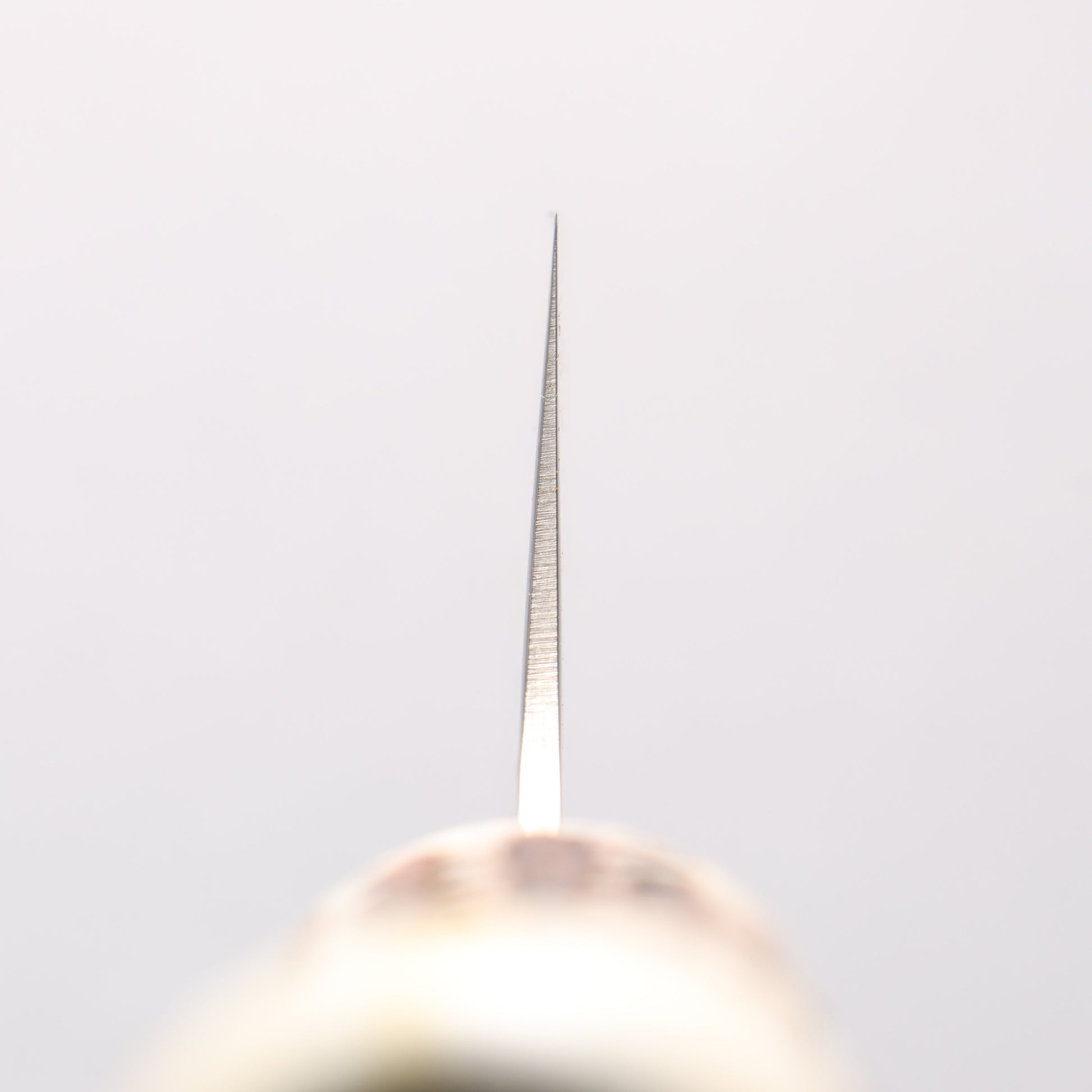 堺 孝行 V金10号 33層ダマスカス 剣型三徳包丁 160mm 牛骨柄 鞘付き - 清助刃物
