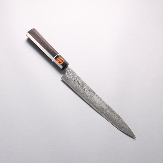 田中 誠貴 羽々斬 SG2 ダマスカス スライサーナイフ 240mm 黒檀柄 - 清助刃物