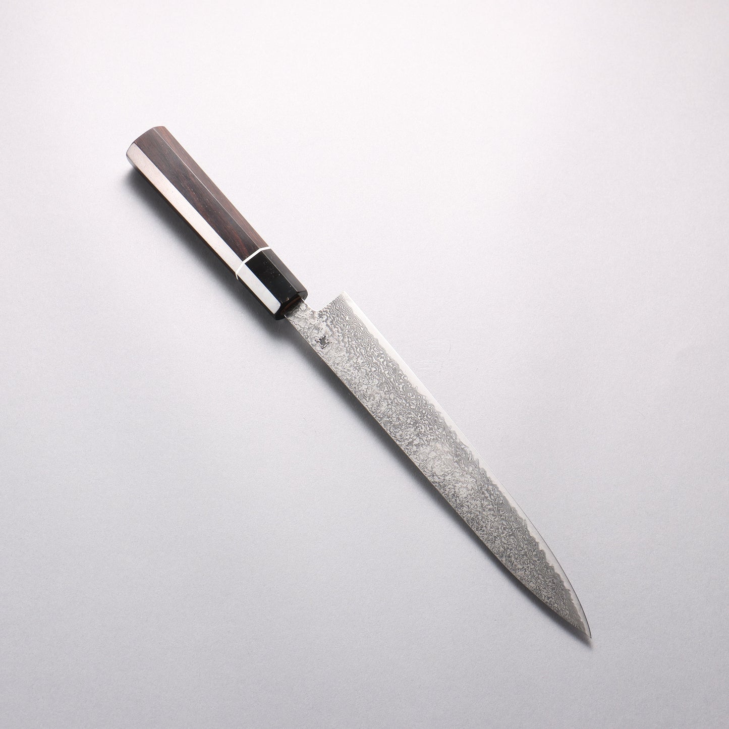 田中 誠貴 羽々斬 SG2 ダマスカス スライサーナイフ 240mm 黒檀柄 - 清助刃物