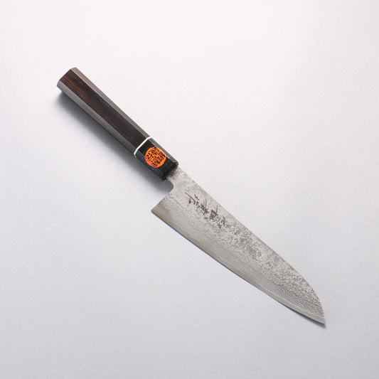 田中 誠貴 羽々斬 SG2 ダマスカス 牛刀包丁 180mm 黒檀柄 - 清助刃物