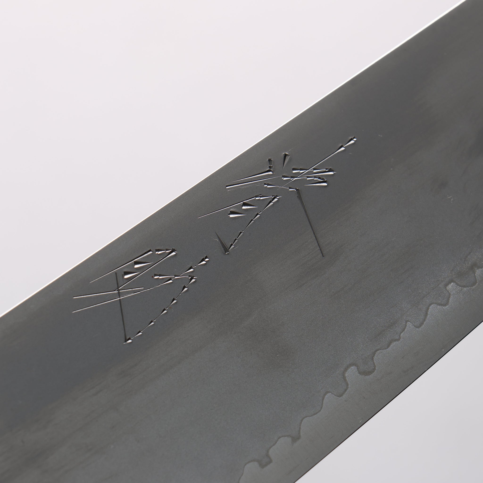 清助 V金10号 切付三徳包丁 180mm 紫檀 (口輪：黒合板)柄 - 清助刃物