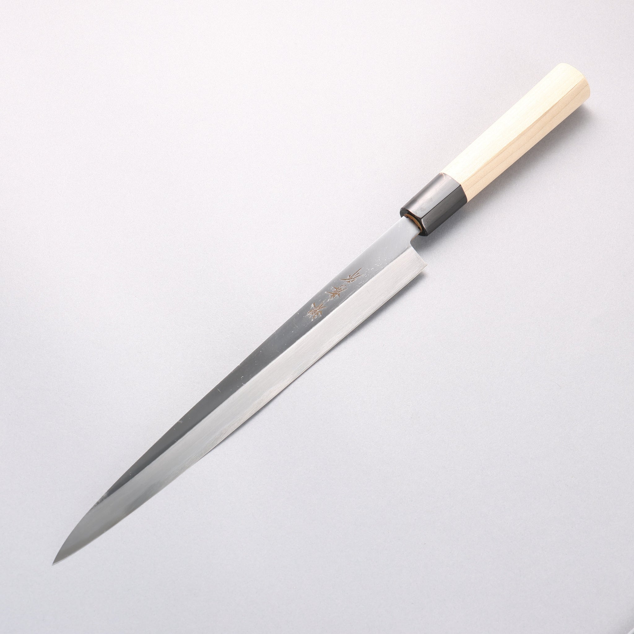 堺 孝行 【左利き用】 霞研 白鋼 ふぐ引き包丁 - 清助刃物