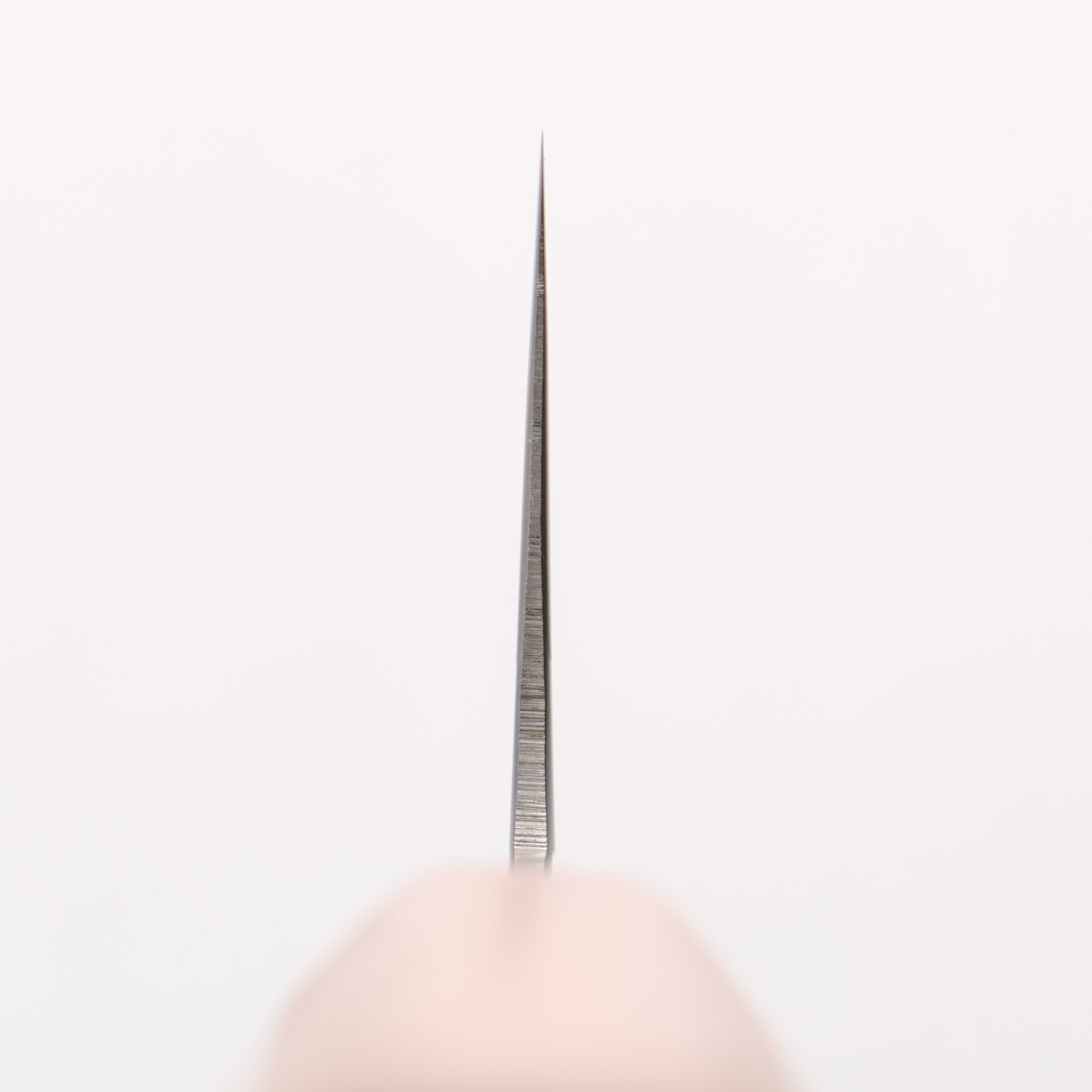 黒鳥 銀三鋼 磨き仕上げ 舟行包丁 180mm ウォルナット柄 - 清助刃物