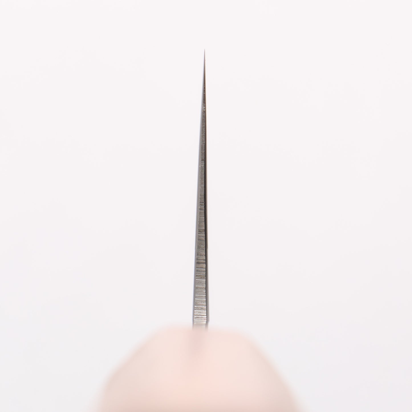 黒鳥 銀三鋼 磨き仕上げ 舟行包丁 180mm ウォルナット柄 - 清助刃物
