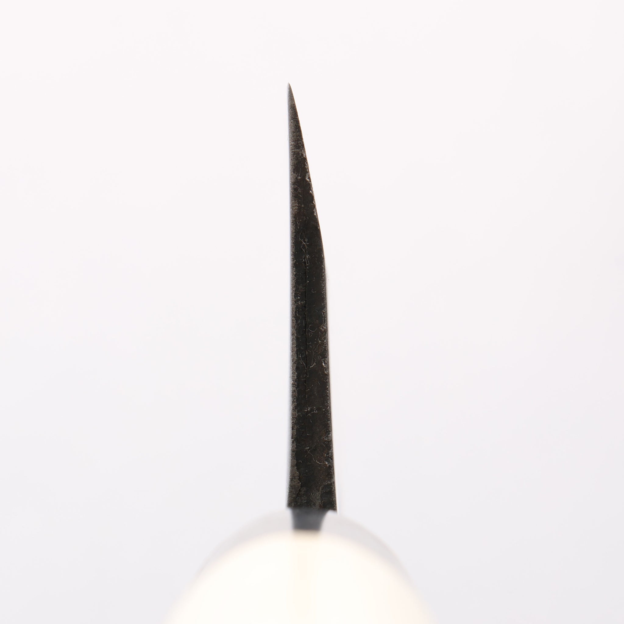 堺 孝行 【左利き用】 霞研 白鋼 出刃包丁 - 清助刃物