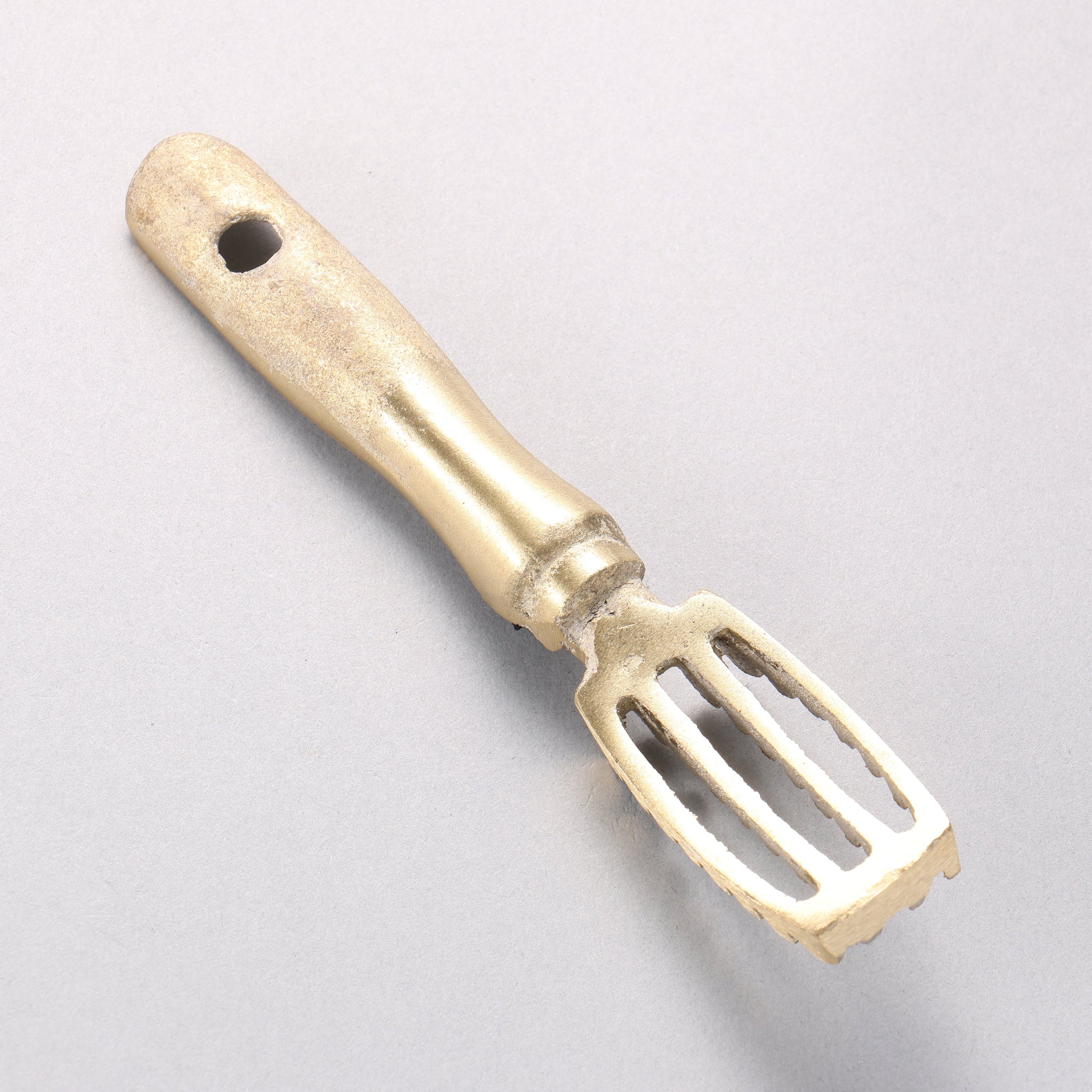 堺 孝行 真鍮 ウロコ取り 180mm - 清助刃物