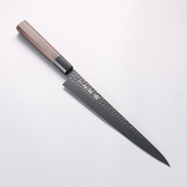 堺孝行　筋引き包丁　刃渡り24cm 堺 孝行 黒影 V金10号 鎚目 テフロン加工 筋引包丁 240mm