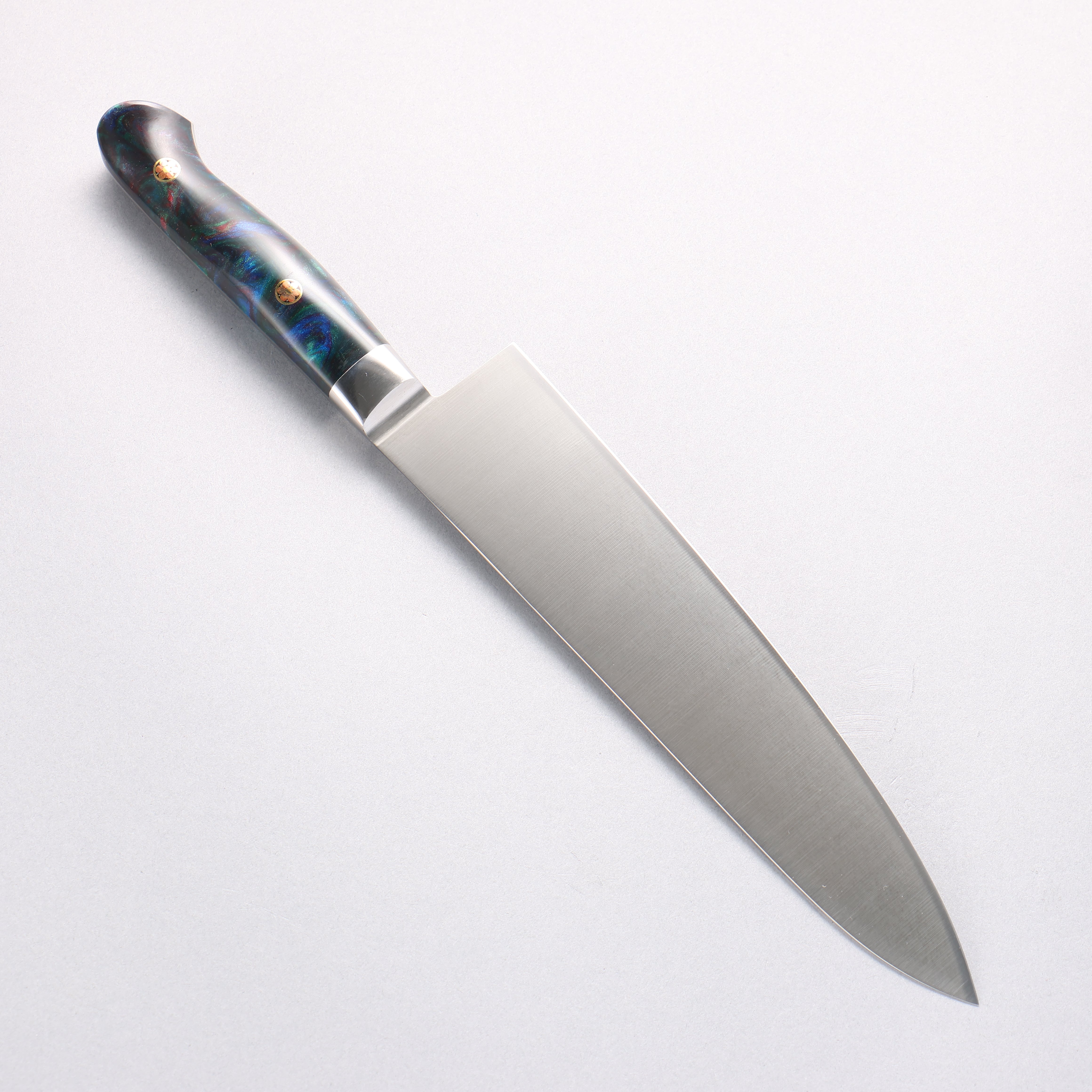 堺 孝行 グランドシェフ SP スウェーデンウッデホルム特殊鋼 牛刀サーモン 210mm SP タイプ III (ギャラクシー)柄 - 清助刃物