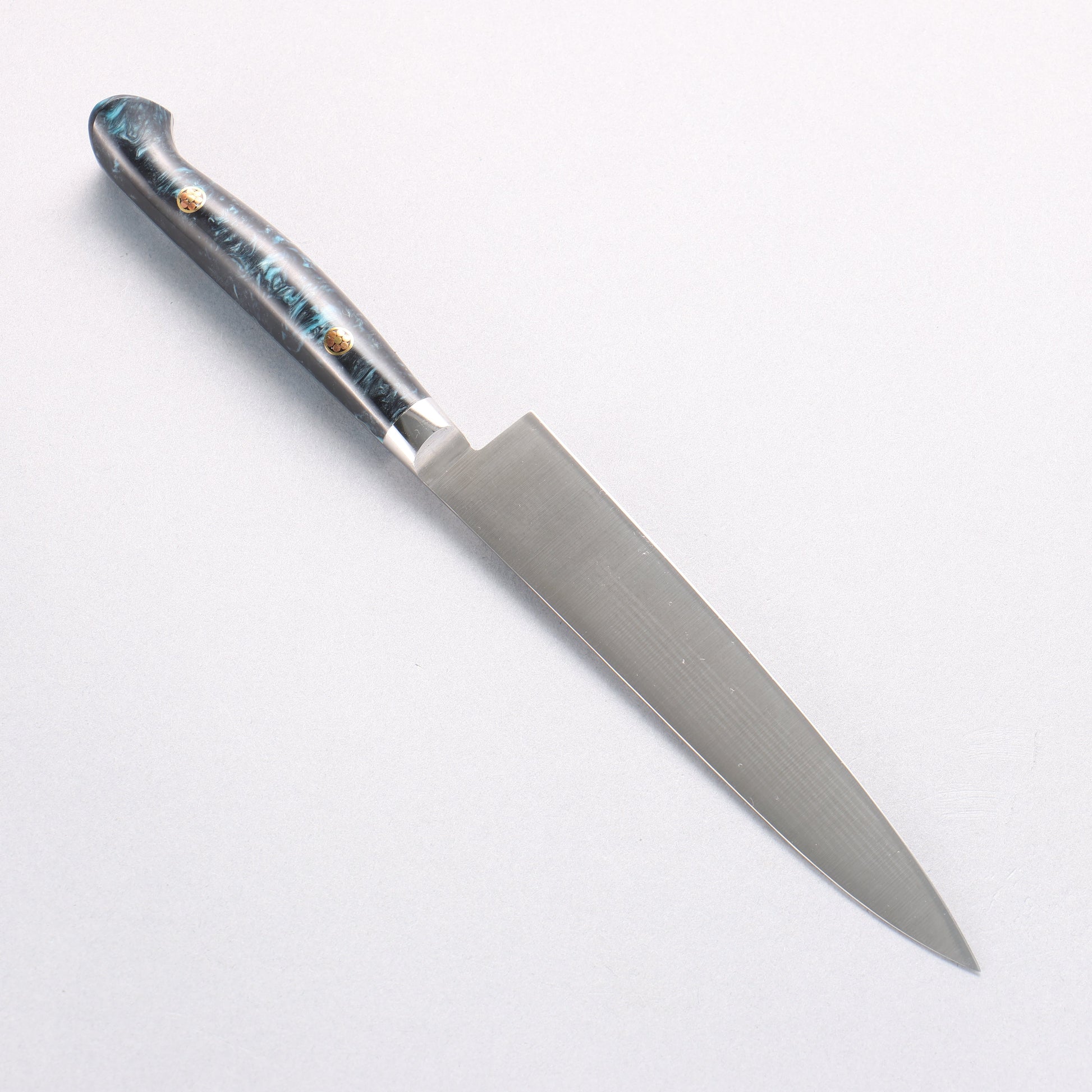 堺 孝行 グランドシェフ SP スウェーデンウッデホルム特殊鋼 ペティーサーモン 150mm SP タイプ III (オーシャン)柄 - 清助刃物