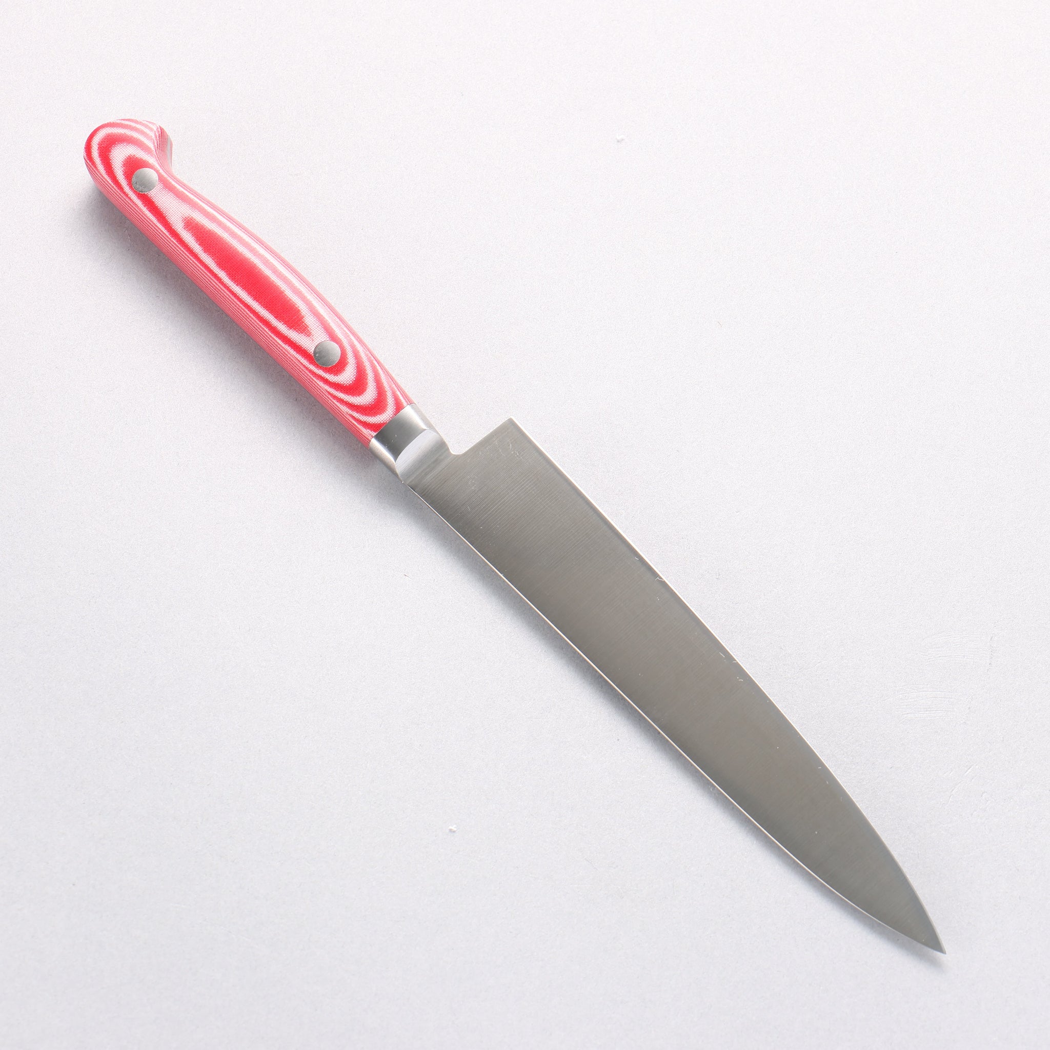 堺 孝行 グランドシェフ グランドシェフ スウェーデン鋼 ペティーナイフ 150mm 赤マイカルタ柄 - 清助刃物
