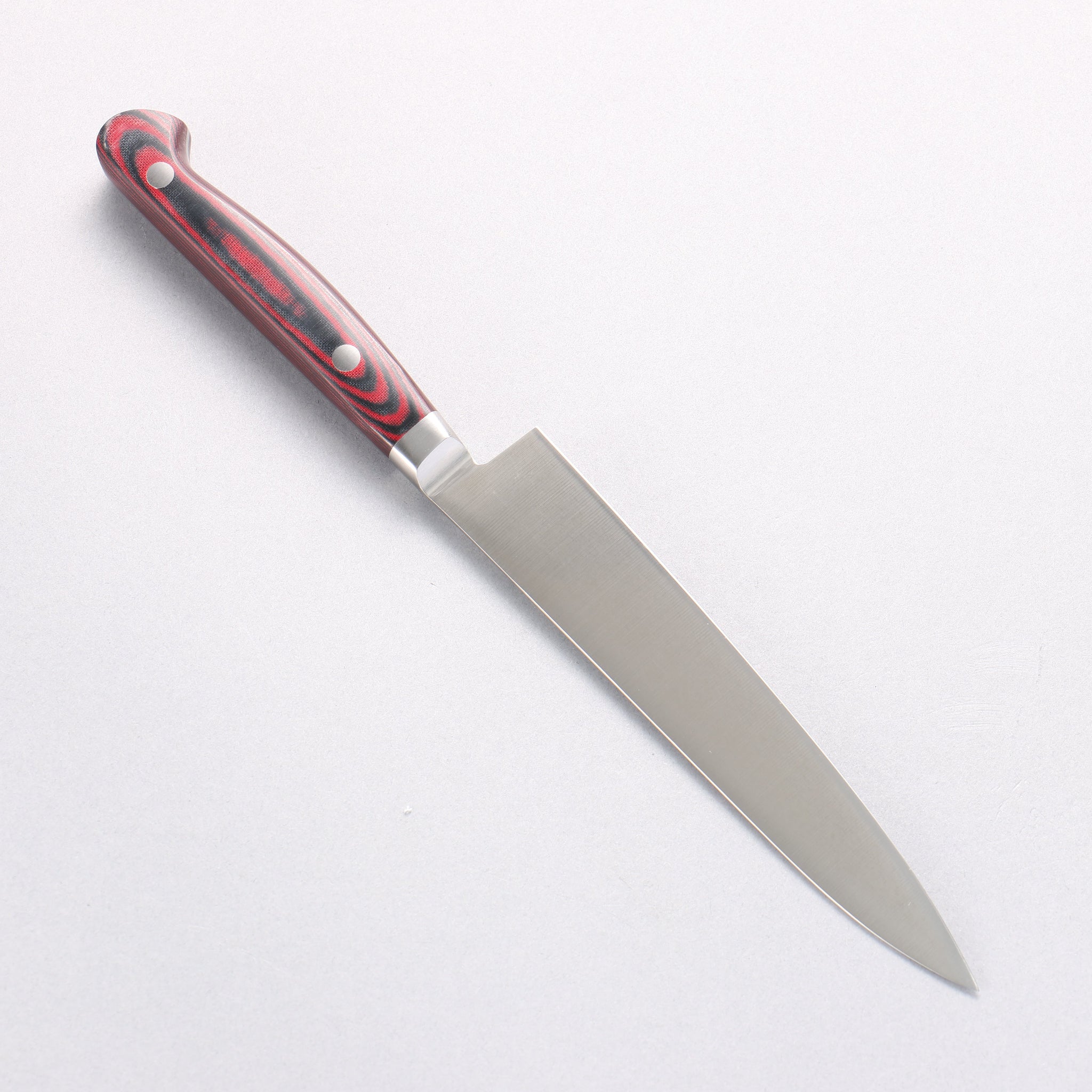 堺 孝行 グランドシェフ グランドシェフ スウェーデン鋼 ペティーナイフ 150mm 茶色マイカルタ柄 - 清助刃物