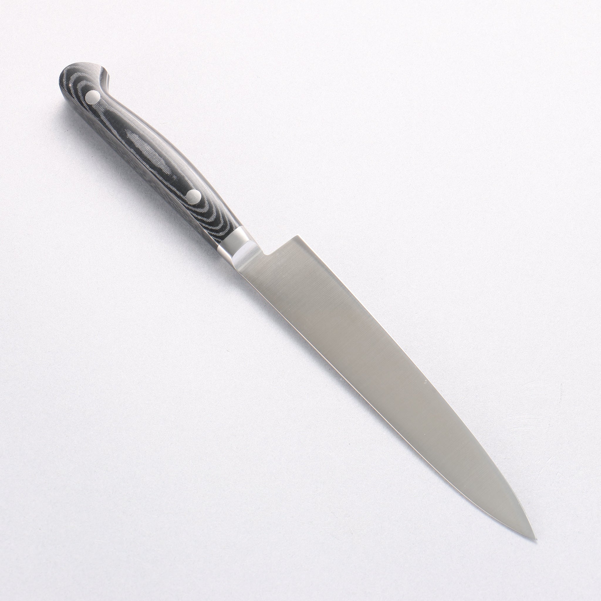 堺 孝行 グランドシェフ グランドシェフ スウェーデン鋼 ペティーナイフ 150mm 黒マイカルタ柄 - 清助刃物