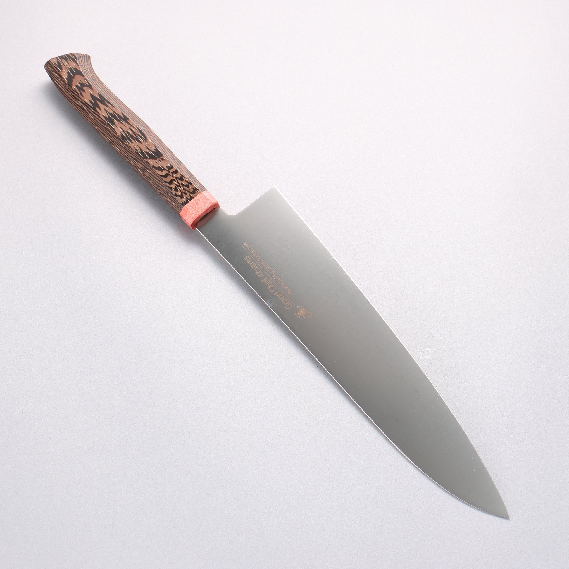 堺 孝行 グランドシェフ アンタレス スウェーデン鋼 筋引包丁 240mm ウエンジ柄 - 清助刃物