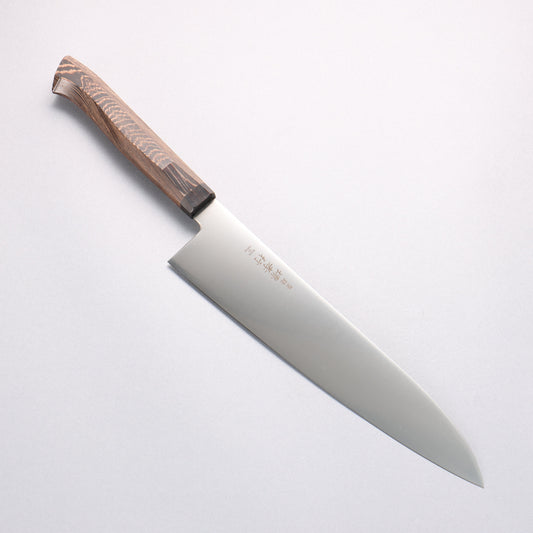 堺 孝行 グランドシェフ アンタレス スウェーデン鋼 筋引包丁 240mm ウエンジ柄 - 清助刃物