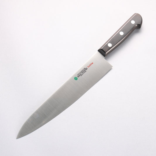 堺 孝行 グランドシェフ スウェーデン鋼 牛刀包丁 240mm 黒合板柄 - 清助刃物