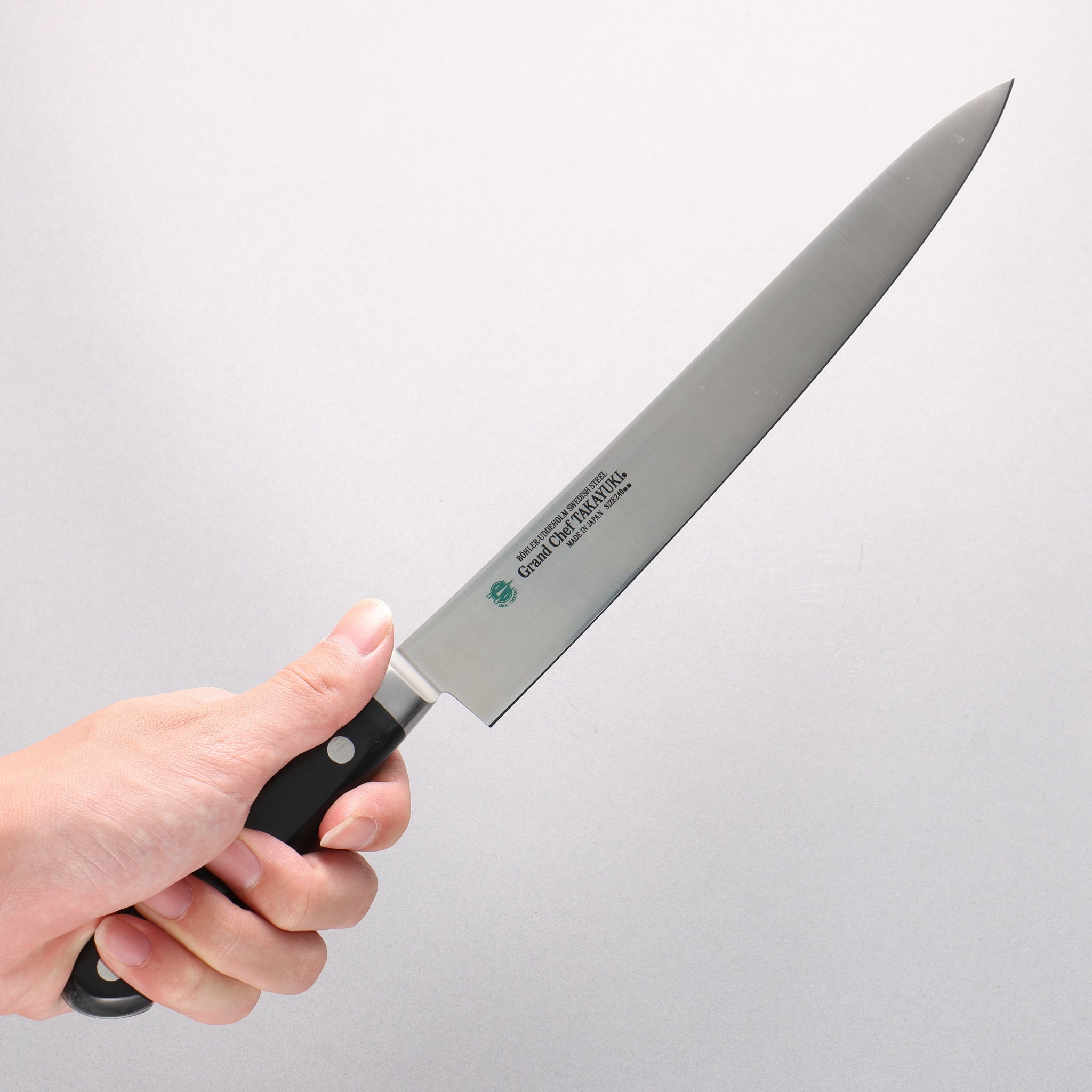 堺 孝行 グランドシェフ スウェーデン鋼 筋引包丁 - 清助刃物