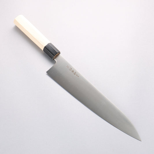 堺 孝行 グランドシェフ グランドシェフ スウェーデン鋼 牛刀包丁 270mm 朴柄 - 清助刃物