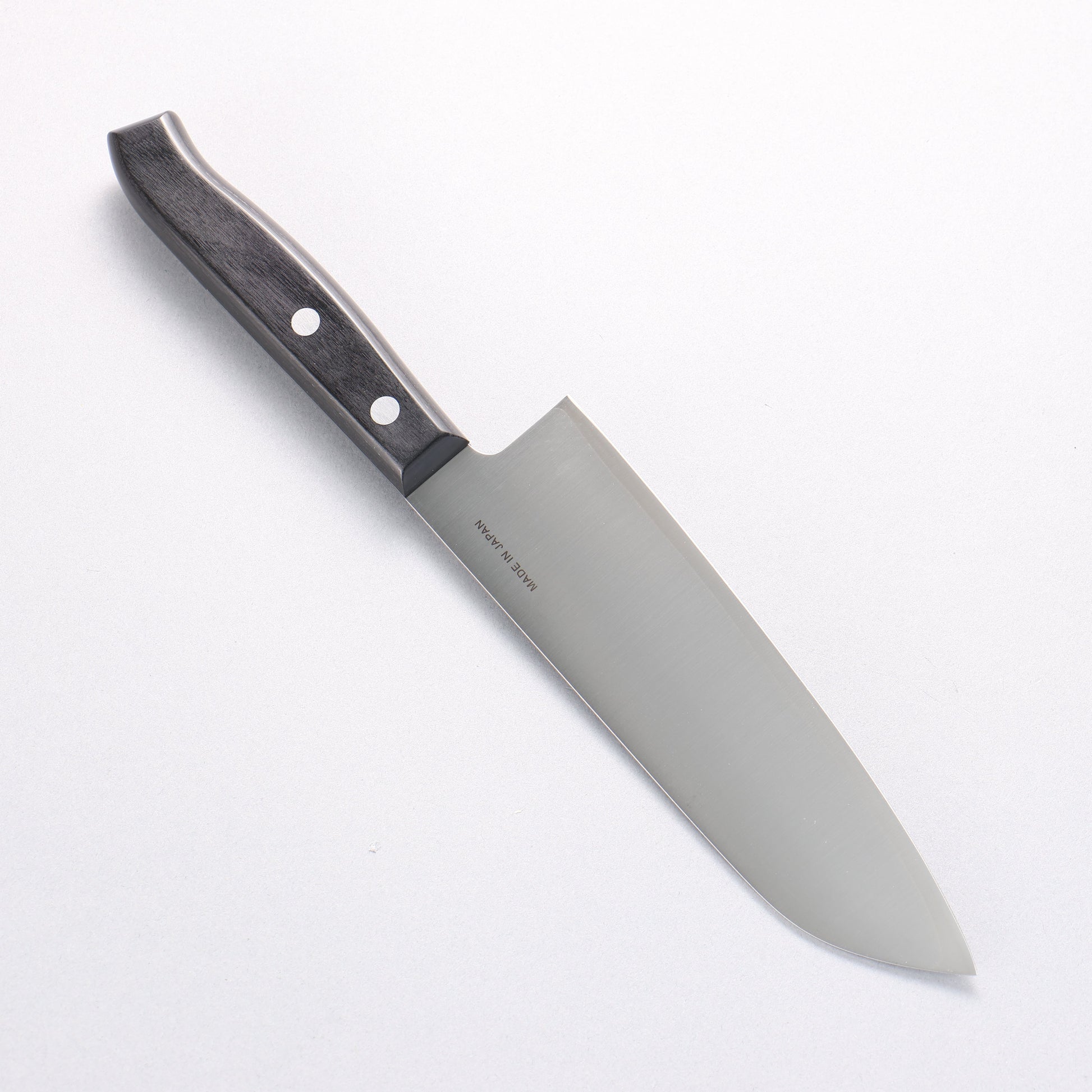 堺 孝行 すみれ V金10号 三徳包丁 165mm 黒合板柄 - 清助刃物