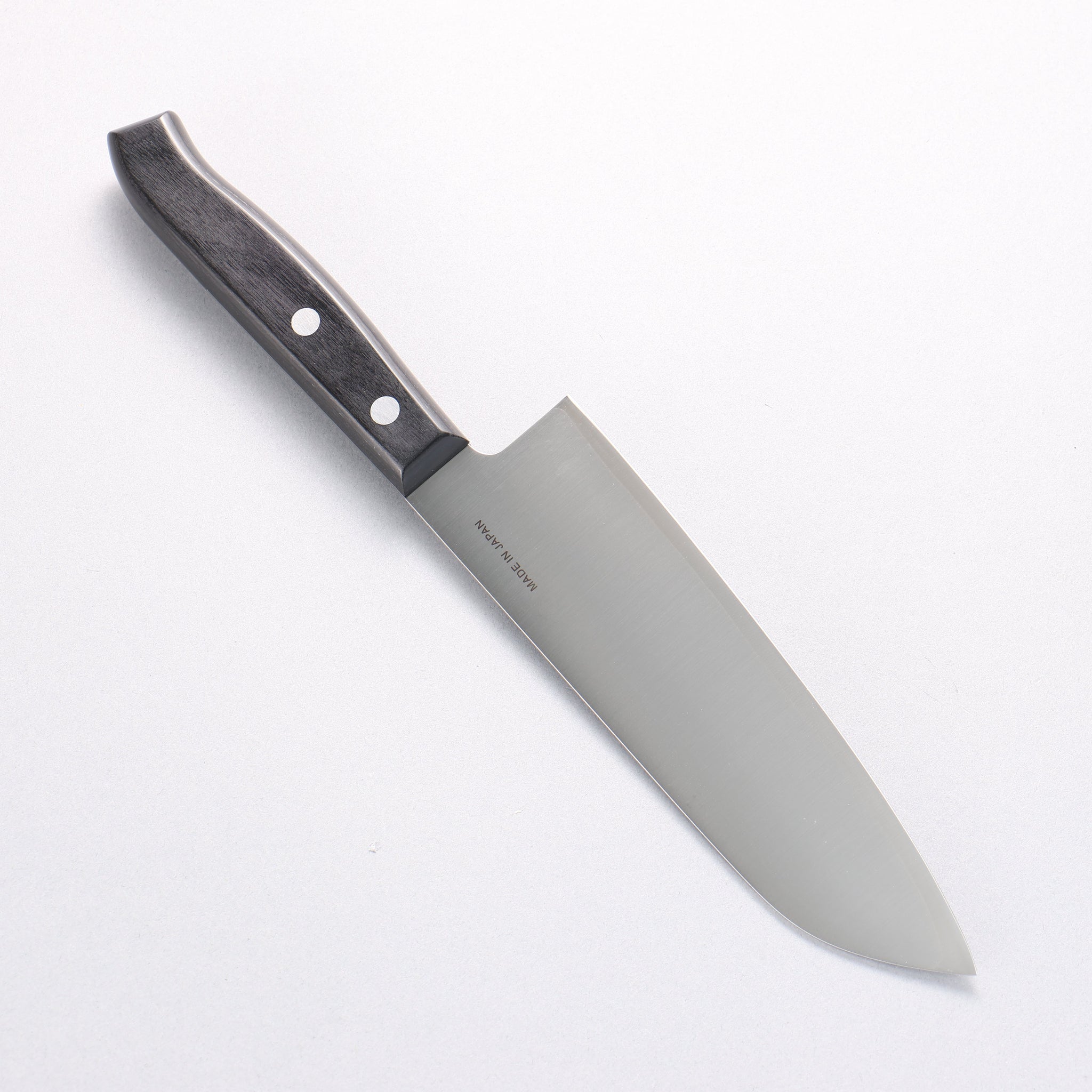 堺 孝行 すみれ V金10号 三徳包丁 165mm 黒合板柄 - 清助刃物