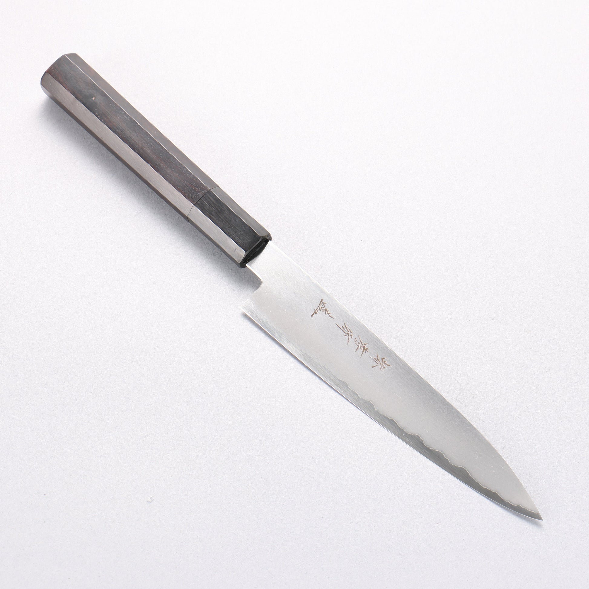 堺 孝行 銀三鋼 ペティーナイフ 150mm 黒檀柄 - 清助刃物