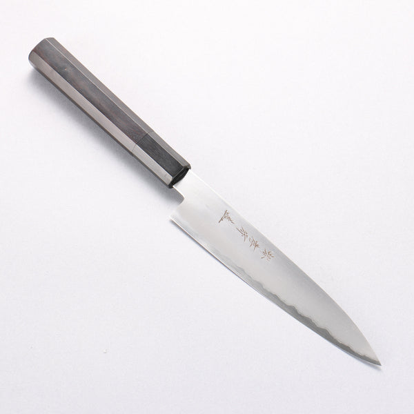 堺 孝行 銀三鋼 ペティーナイフ 150mm 黒檀柄 – 清助刃物 Japan