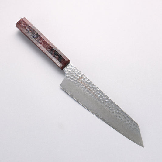 堺 孝行 なないろ VG10 33層 剣型牛刀包丁 190mm ABS樹脂(溜べっ甲)柄 - 清助刃物