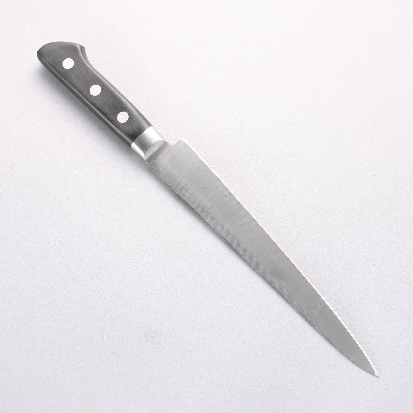 堺 孝行 【左利き用】 日本鋼 筋引包丁 210mm 黒合板柄 - 清助刃物