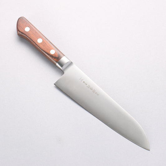 堺 孝行 青ニ鋼 本焼 三徳包丁 180mm - 清助刃物