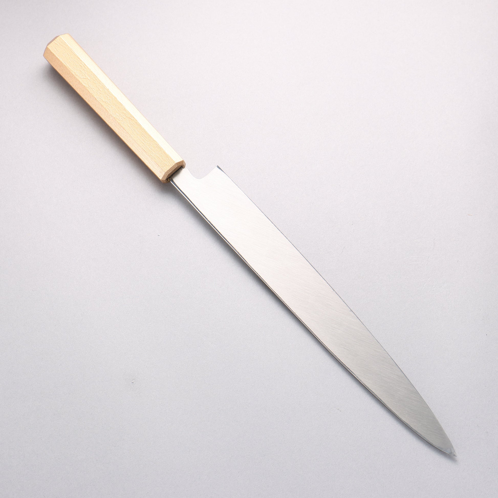 堺 孝行 なないろ INOX モリブデン鋼 柳刃包丁 270mm ABS樹脂(金パール)柄 - 清助刃物