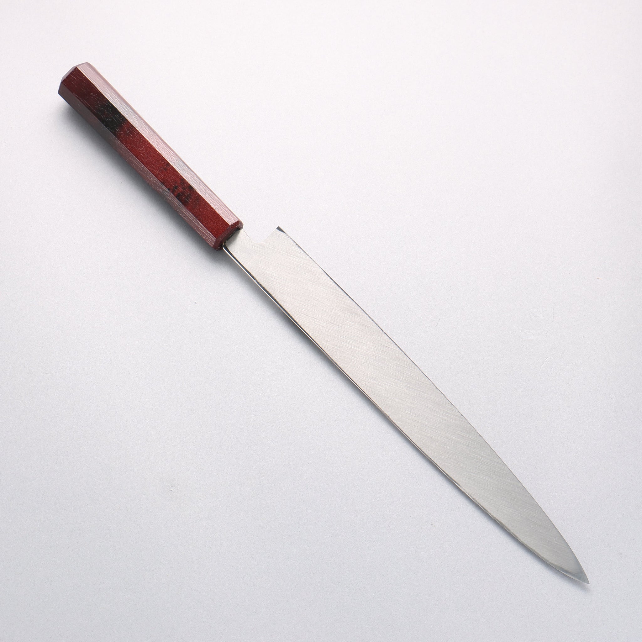 堺 孝行 なないろ INOX モリブデン鋼 柳刃包丁 270mm ABS樹脂(溜べっ甲)柄 - 清助刃物