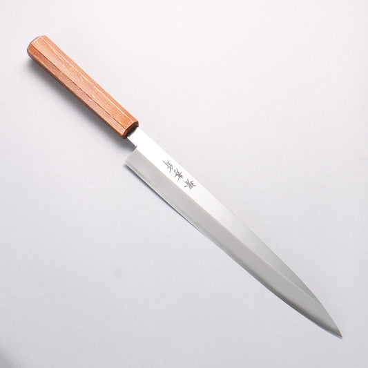 堺 孝行 なないろ INOX モリブデン鋼 柳刃包丁 270mm ABS樹脂(レトロ金)柄 - 清助刃物