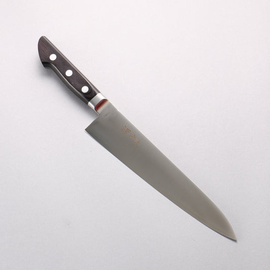 清助 V金1号 牛刀包丁 210mm 黒合板柄 - 清助刃物