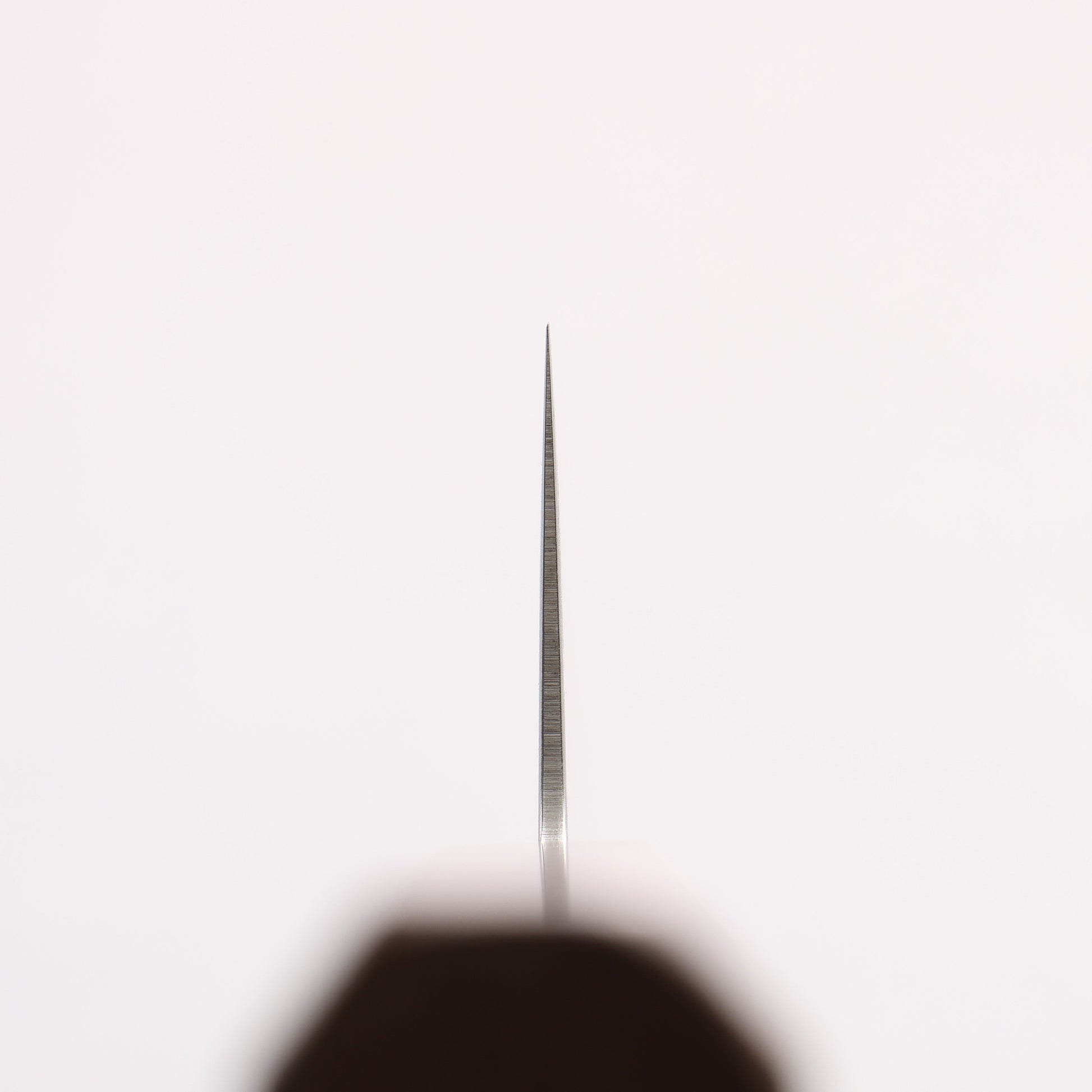 清助 V金10号 ダマスカス 磨き仕上げ 切付三徳包丁 180mm 紫檀 (口輪：黒合板)柄 - 清助刃物