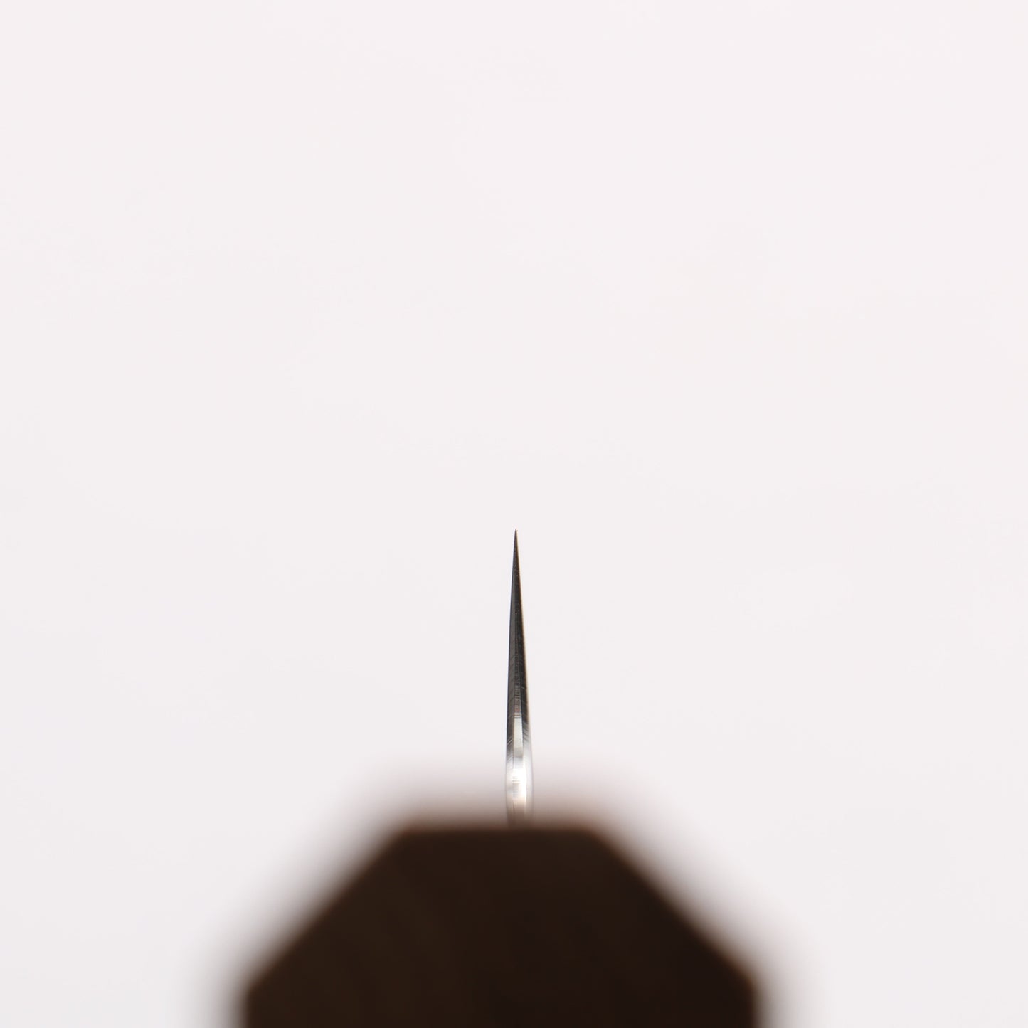 清助 V金10号 ダマスカス 切付ペティナイフ 120mm チーク (口輪：黒プラスチック)柄 - 清助刃物