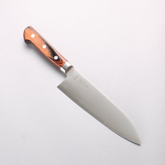 寛丈 HAP40 三徳包丁 180mm マホガニー柄 - 清助刃物
