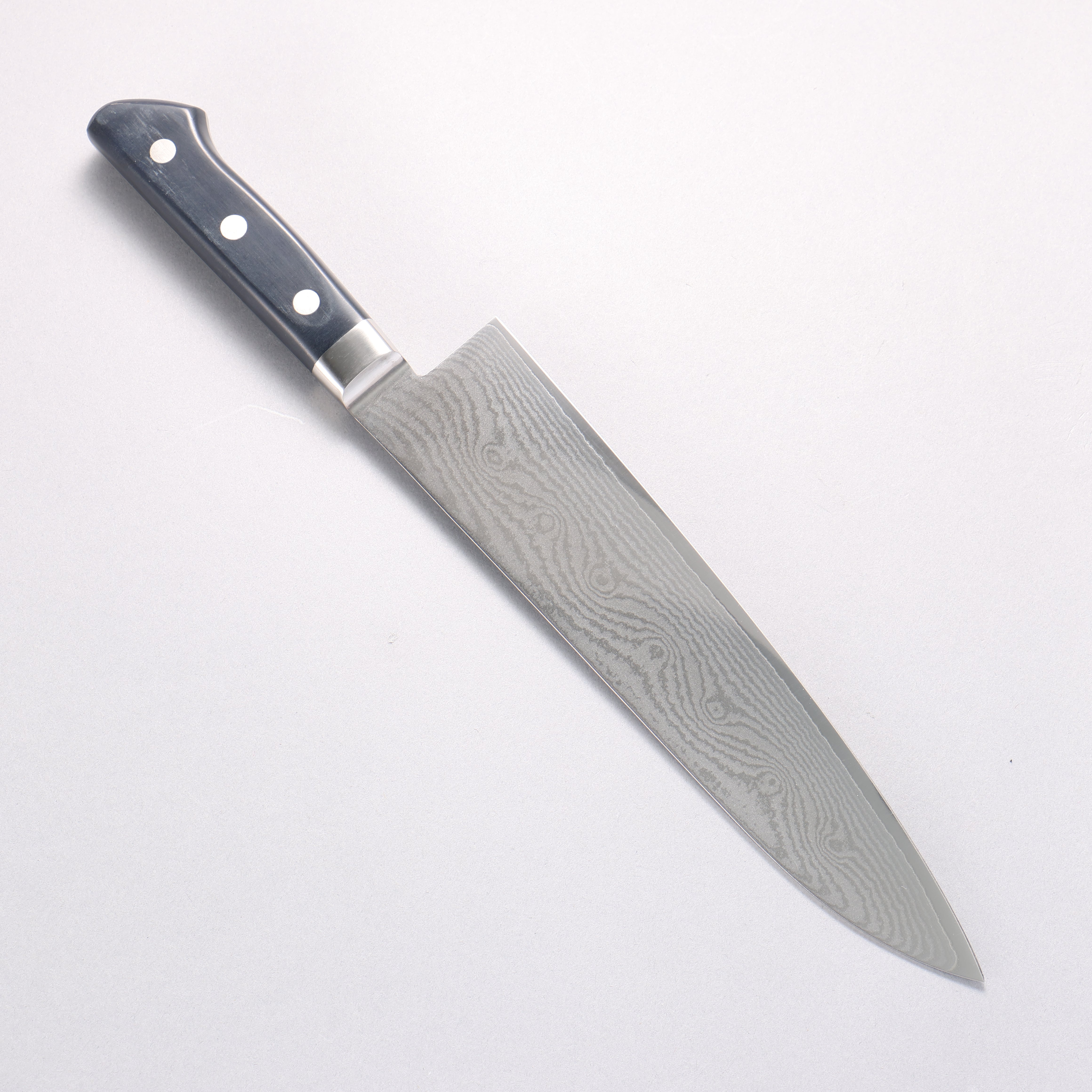 兼常 VG10 33層 ダマスカス 牛刀包丁 240mm プラスチック柄 – 清助刃物