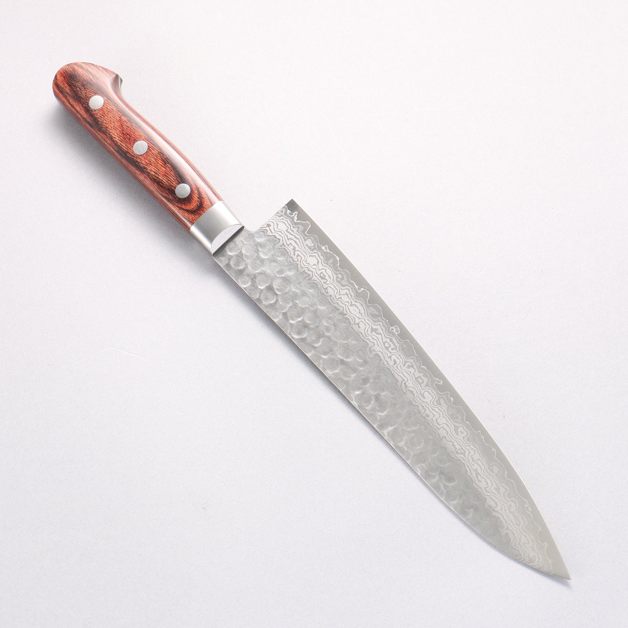 堺 孝行 V金10号 17層ダマスカス 牛刀包丁 210mm - 清助刃物