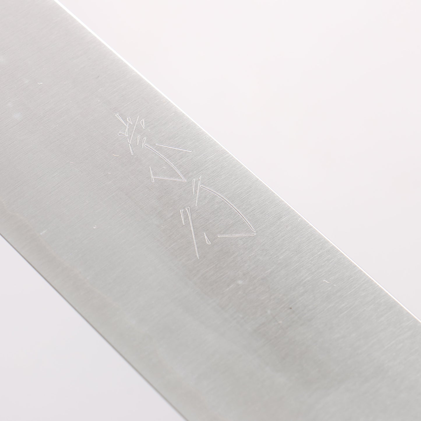 柴田崇行 甲鉄 青スーパー鋼 筋引包丁 270mm 紫檀 (口輪：黒合板)柄 